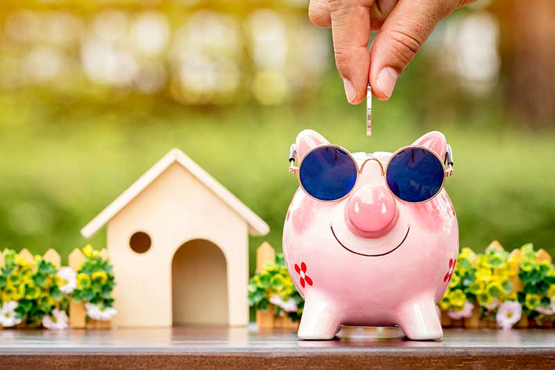 piggy bank cost of living in randolph new jersey concept