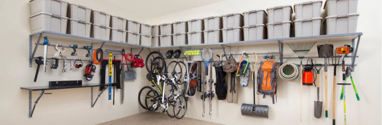 easy garage organization