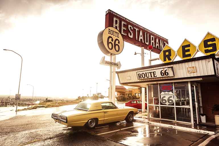 city of amarillo vintage photo taken in 1960s