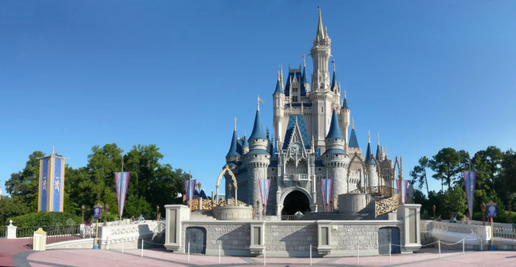 Cinderella's castle at Magic Kingdom Disrney Park.