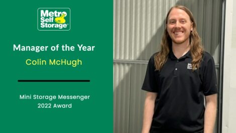 Portait of Colin McHugh: Manager of the Year.