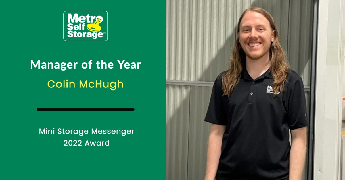 Portait of Colin McHugh: Manager of the Year.
