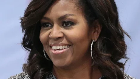 A portrait of Michelle Obama