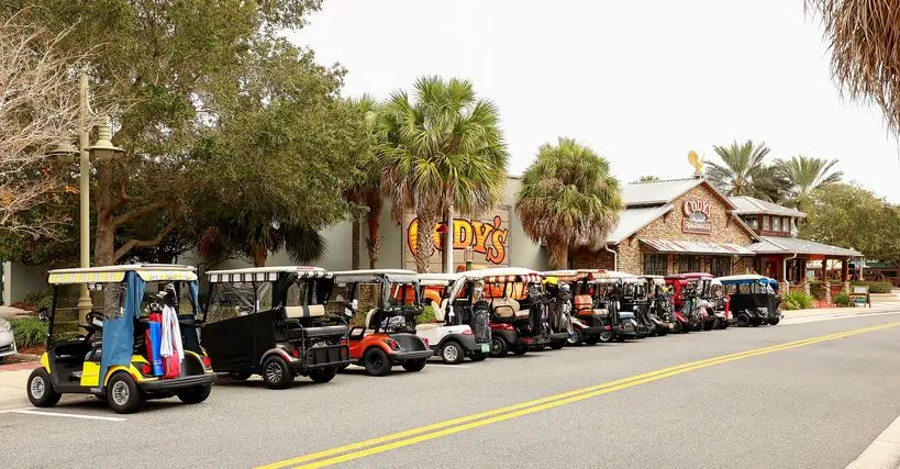 Golf Carts in the Villages.